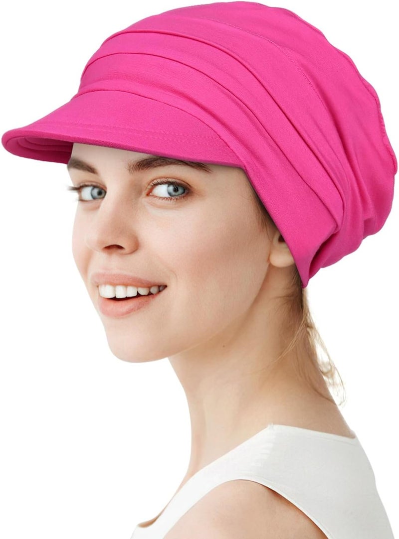 Alnorm Super Soft Breathable Viscose Slouch Hat Oversized Baseball Cap for Women - Image 1